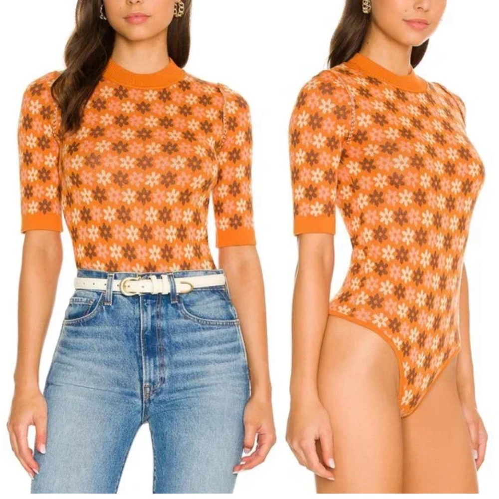 Free People Winter Warmer Sweater Bodysuit